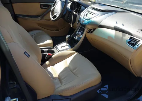 2012 Hyundai Elantra Gls/Limited z USA, uszkodzony, nr VIN 5NPDH4AE2CH113595